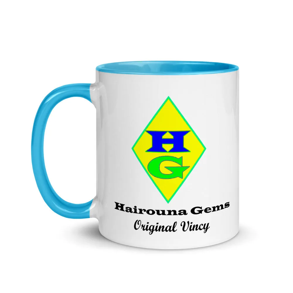 Hairouna Gems Mug with Color Inside (Right hand)