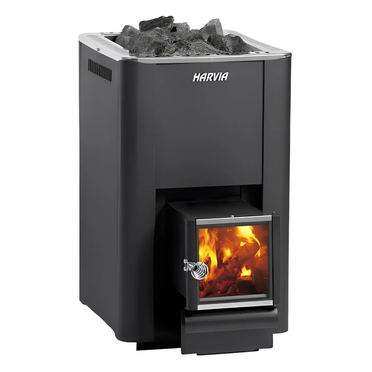 Harvia Pro 20 SL Wood Burning Sauna Stove with Firebox Extension