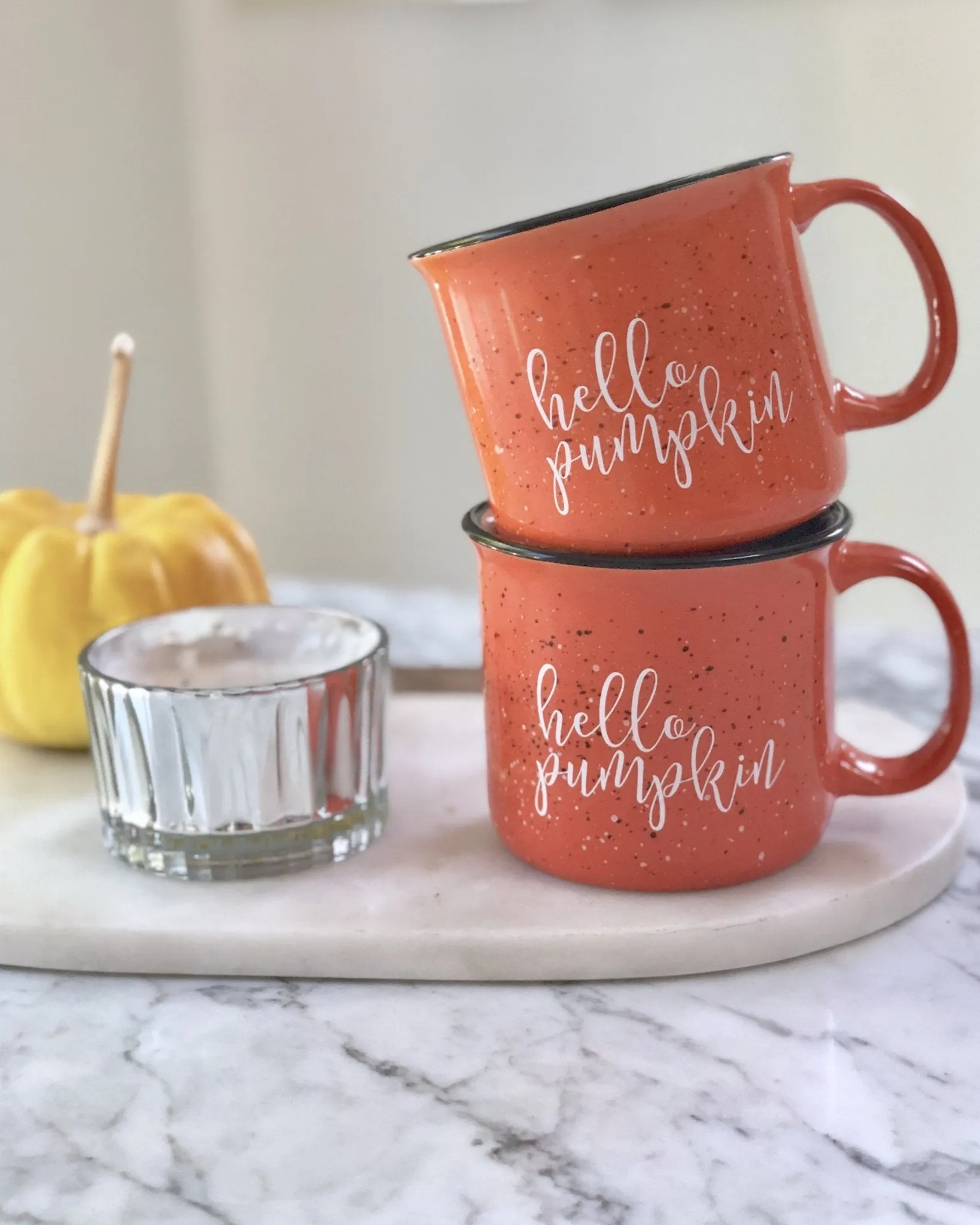 Hello Pumpkin Campfire Coffee Mug