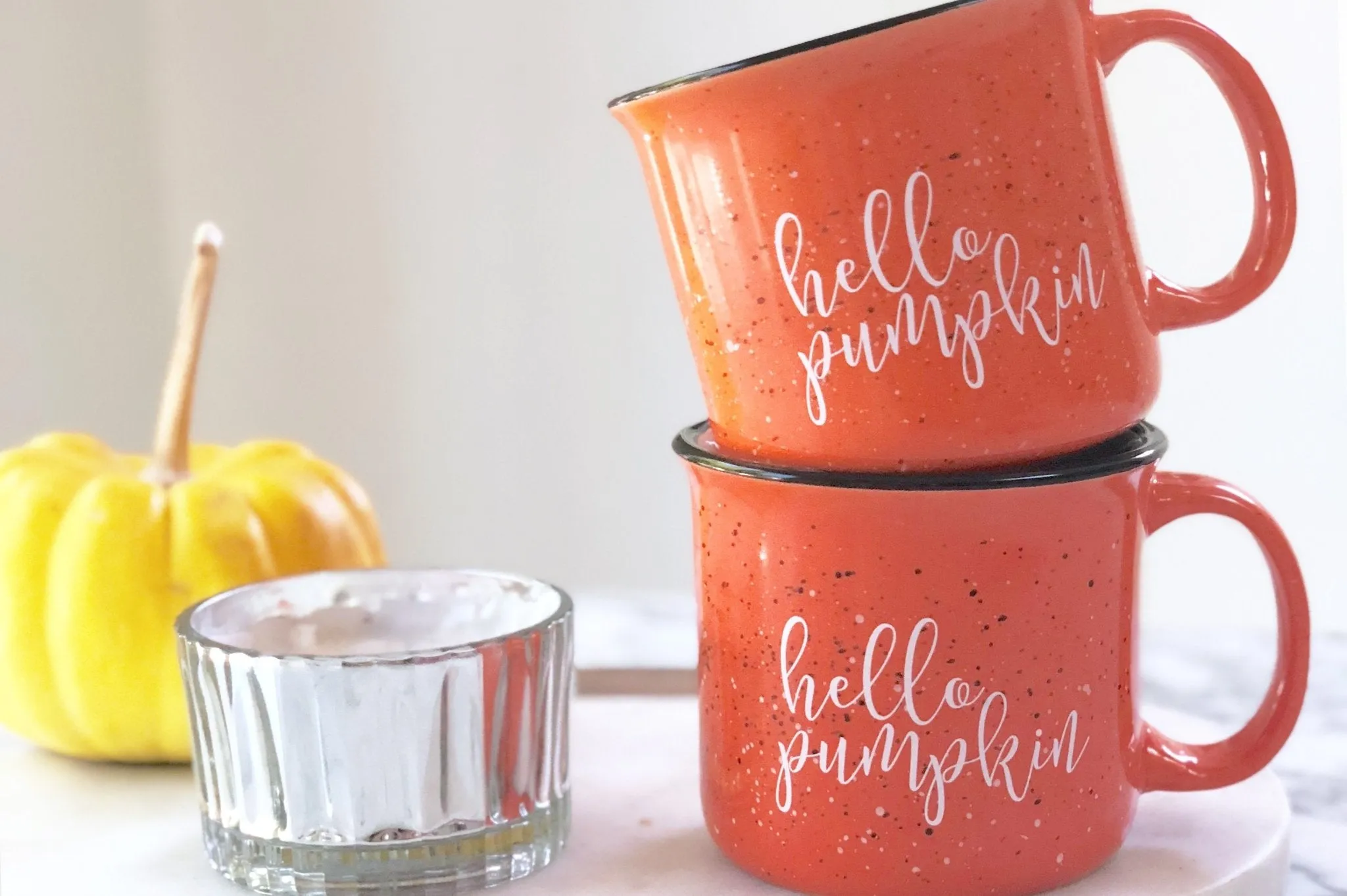 Hello Pumpkin Campfire Coffee Mug