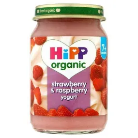 Hipp Strawberry & Raspberry Yogurt 160g