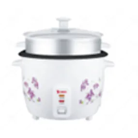 Home Basics 5 Cups Rice Cooker White