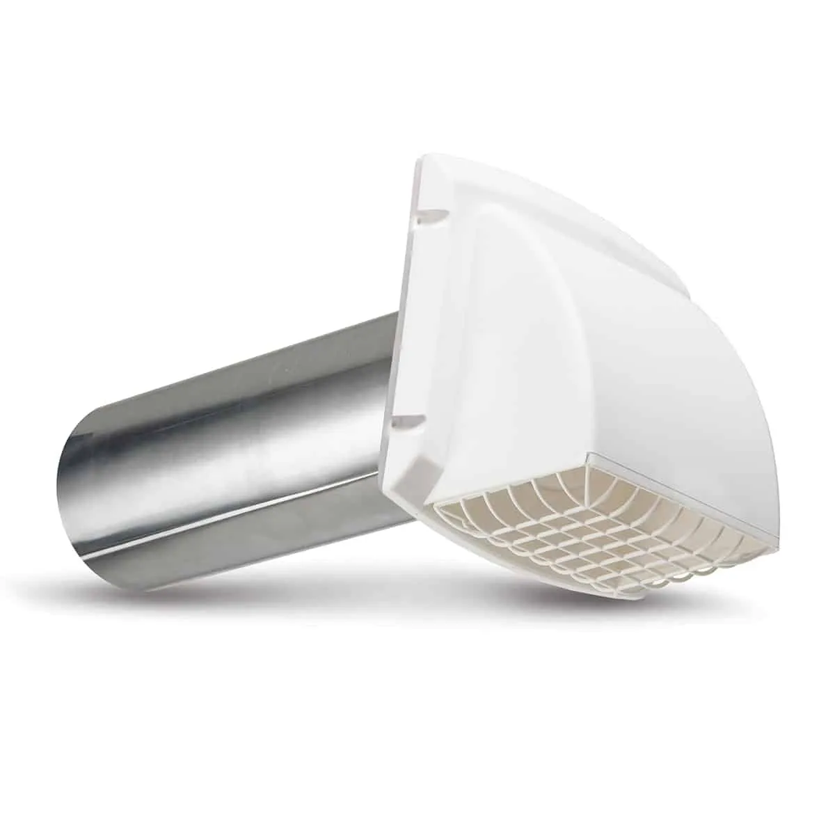 HOOD VENT DRYER PLASTIC 4 INCH WHITE