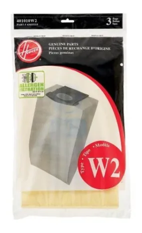 HOOVER VACUUM CLEANER - Bag type W2 -3 pack