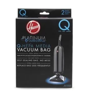 HOOVER VACUUM CLEANER - Bags type Q HEPA Filtration 2 pack