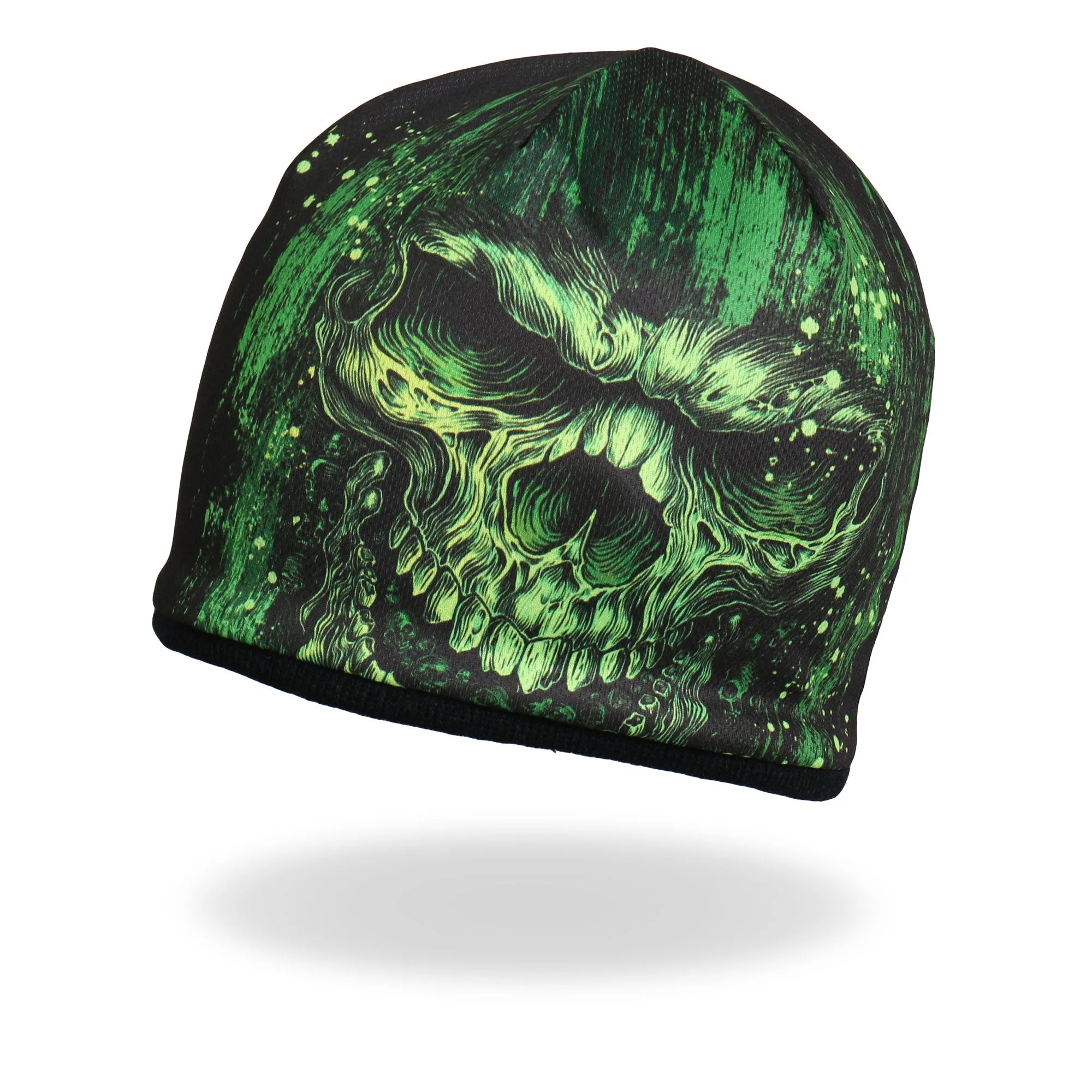 Hot Leathers KHC1028 Sublimated Shredder Skull Beanie