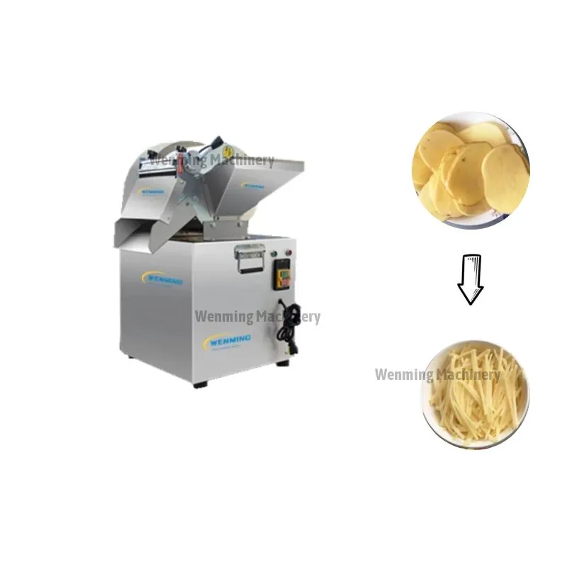 Hot Sale Automatic Shredder For Potatoes chips making machine