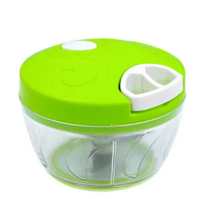 HOUSEEYOU Manual Food Chopper Household Vegetable Chopper Shredder Multifunction Food Processor Meat Machine Crusher Blender