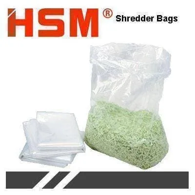 HSM 2416 Shredder Bags (50 bags)