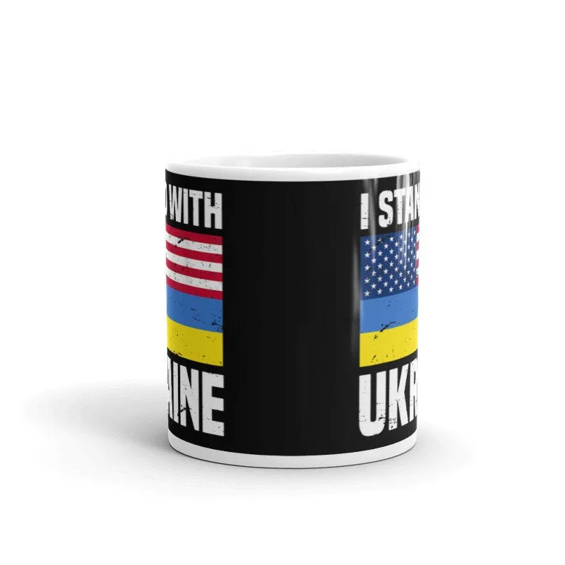 I Stand with ukraine ,Support Ukraine, urkaine coffee mug  I Stand With Ukraine, Free Ukraine Mug