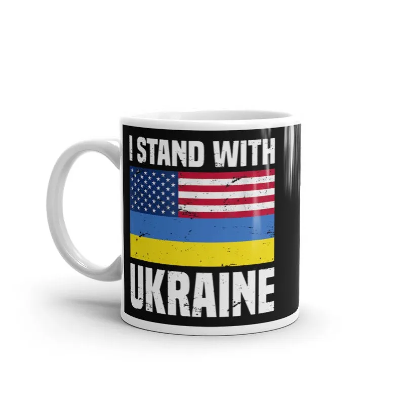 I Stand with ukraine ,Support Ukraine, urkaine coffee mug  I Stand With Ukraine, Free Ukraine Mug