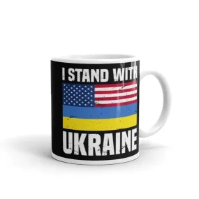 I Stand with ukraine ,Support Ukraine, urkaine coffee mug  I Stand With Ukraine, Free Ukraine Mug