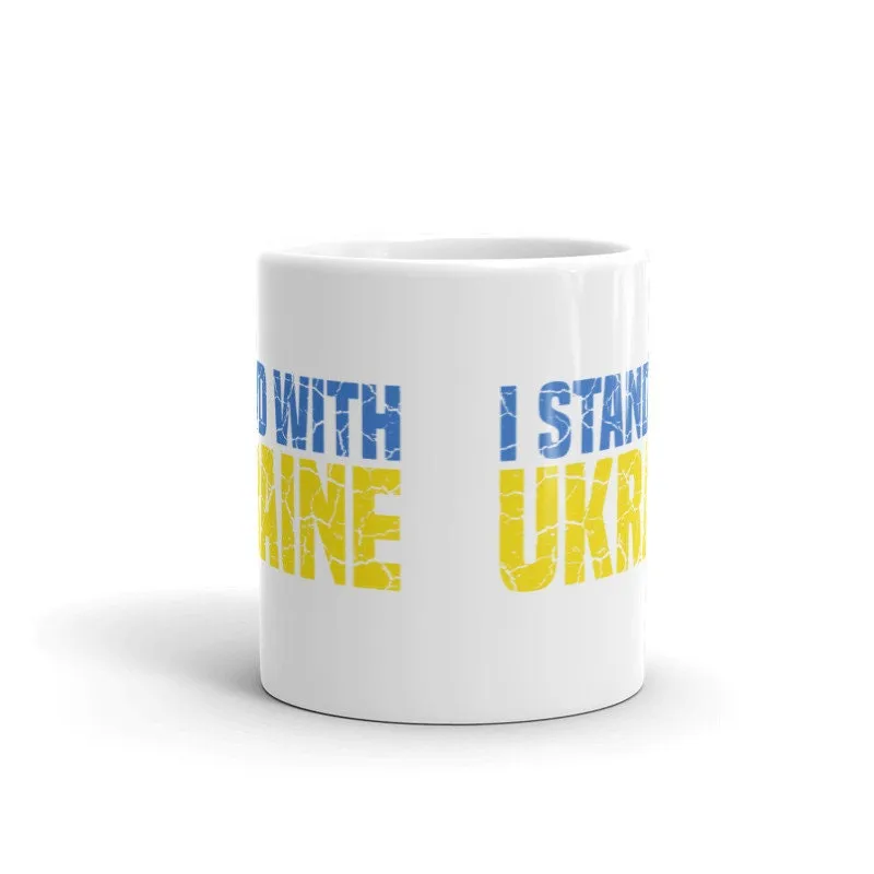 i Stand with ukraine ,Support Ukraine, urkaine coffee mug  I Stand With Ukraine mug , Free Ukraine Mug