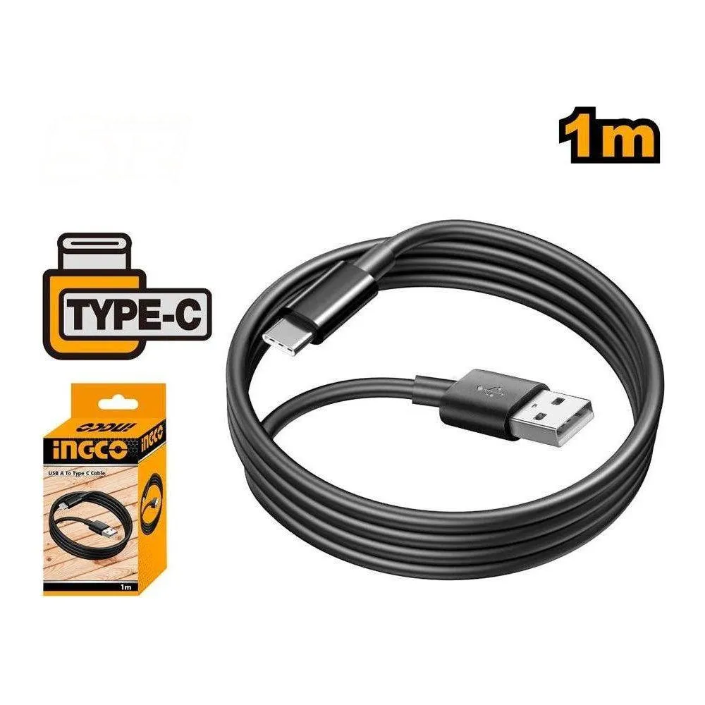 Ingco IUCC01 Usb Type-A To Type-C Cable 1Meter