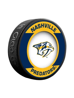 Inglasco NHL Nashville Predators Retro Puck