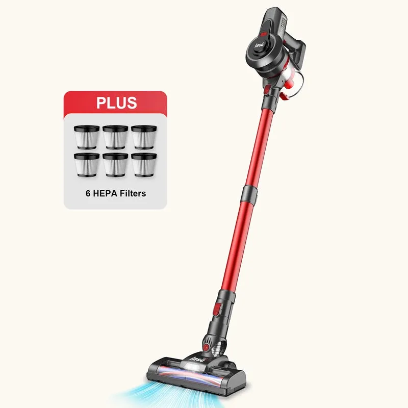 INSE N650 Cordless Vacuum Cleaner 12Kpa 160W Rechargeable Stick Vacuum 6 in 1