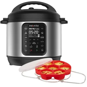 Instant 90571185 Pot 6qt 9-in-1 Pressure Cooker Bundle