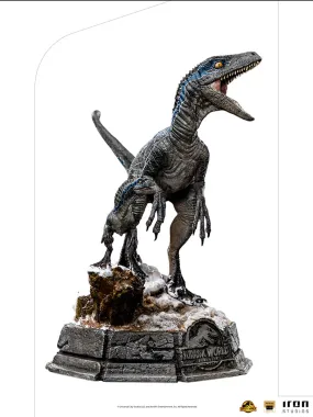 IRON Studios: Jurassic Dominion - Blue y Beta Deluxe Escala de Arte 1/10