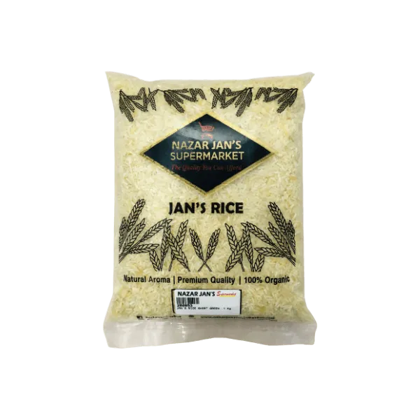 JAN'S RICE SHORT GREEN