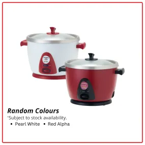 Khind RC118M (Random Colours) 1.8L Keep Warm Switch Anshin Rice Cooker