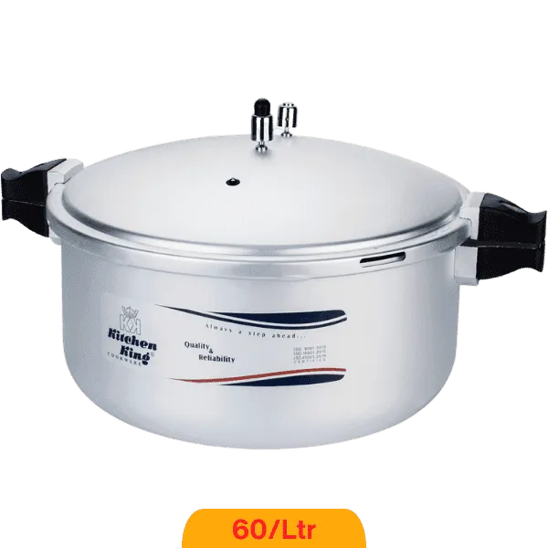 KITCHEN KING BIG BLAZE PRESSURE COOKER 60LTR