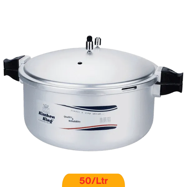 KITCHEN KING COOK BIG BLAZE PRESSURE COOKER 50 LTR