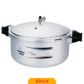 KITCHEN KING COOK BIG BLAZE PRESSURE COOKER 50 LTR