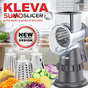 Kleva Sumo Slicer® XL NEW Improved Design   3 Interchangeable Drums - New Colours!