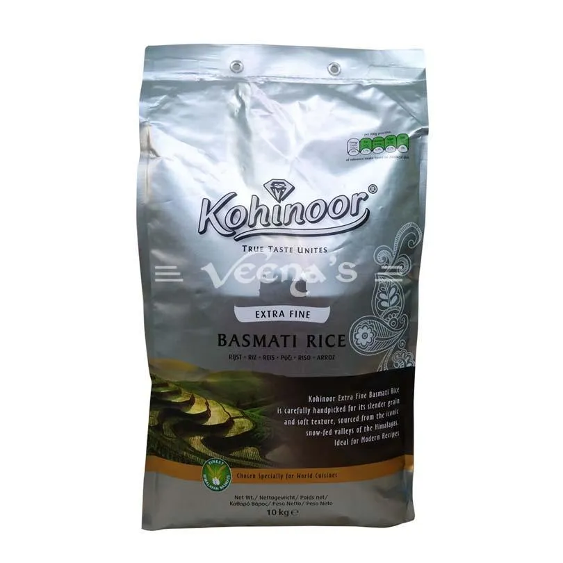 Kohinoor Extra Fine Basmati Rice(Silver)