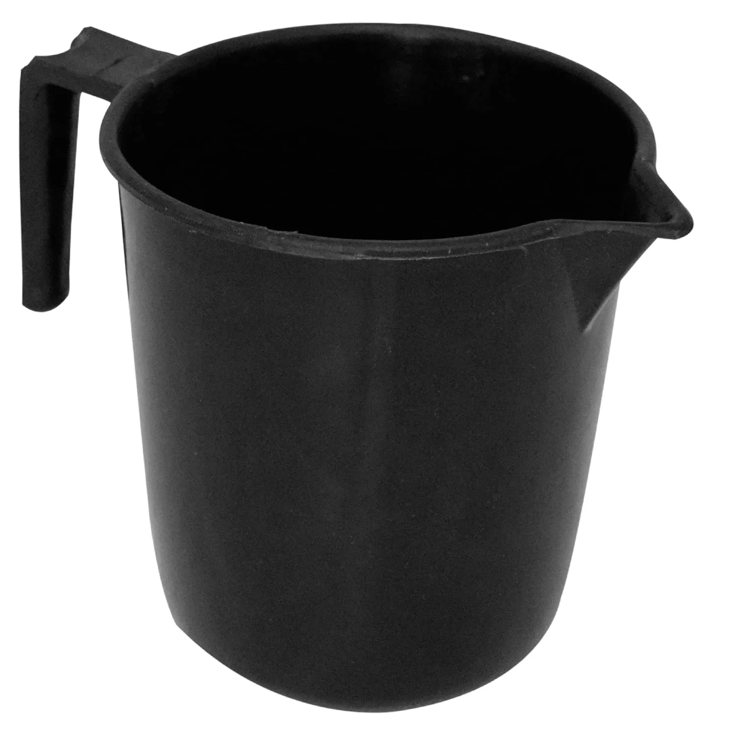 Kuber Industries 3 Pieces Plastic Mug, Dustbin & Tub Set (Black)