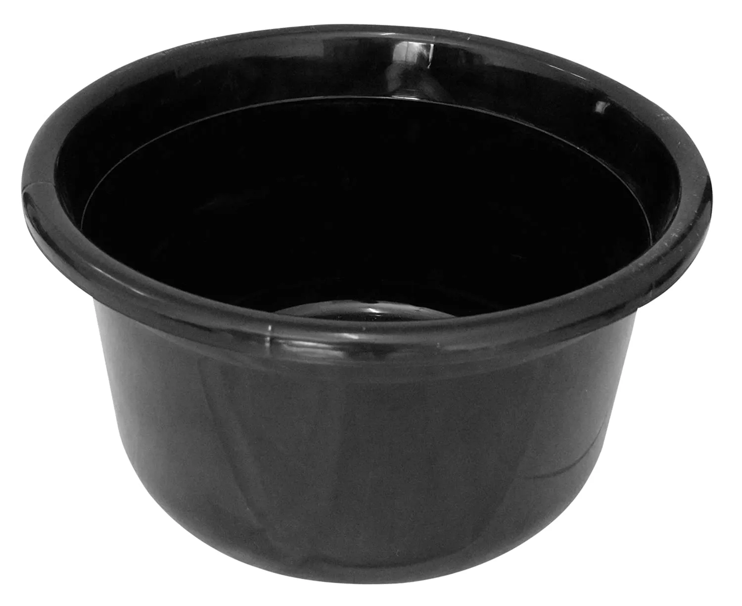 Kuber Industries 3 Pieces Plastic Mug, Dustbin & Tub Set (Black)