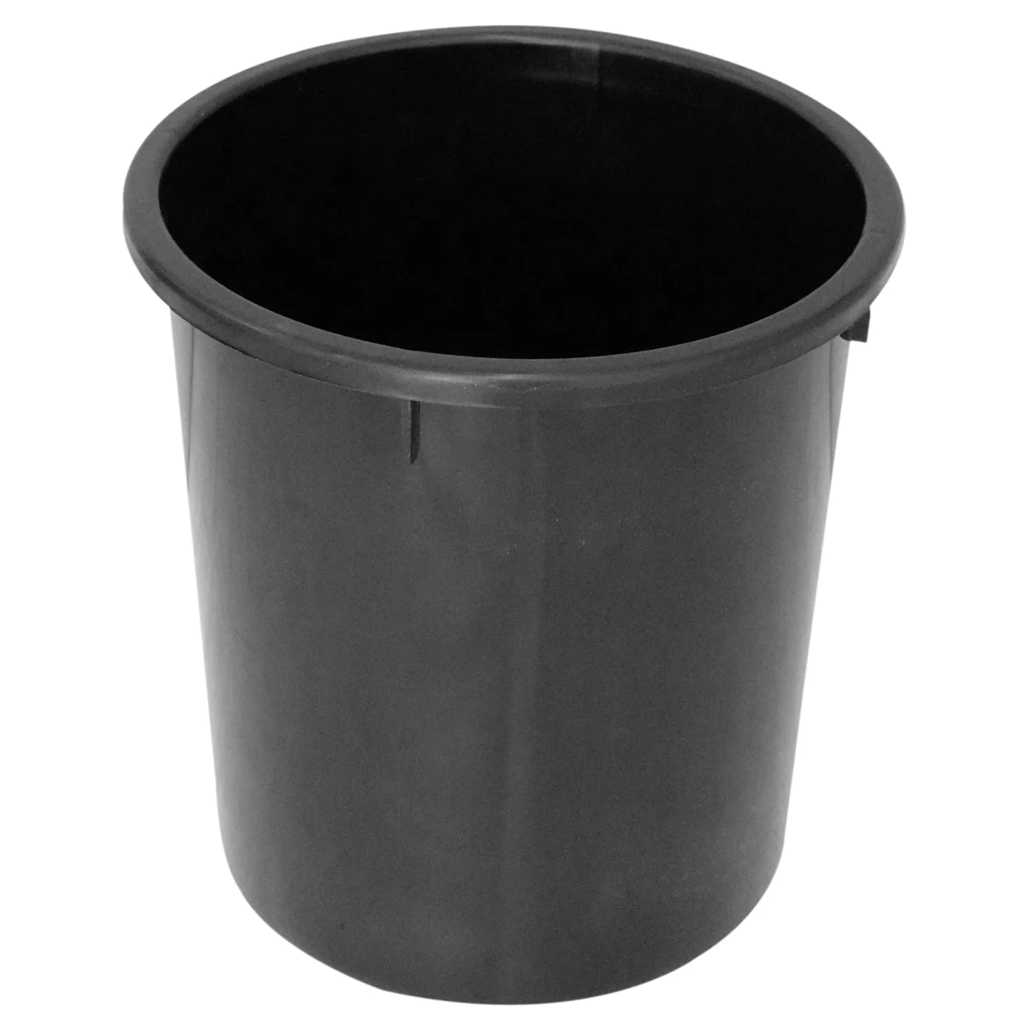 Kuber Industries 3 Pieces Plastic Mug, Dustbin & Tub Set (Black)