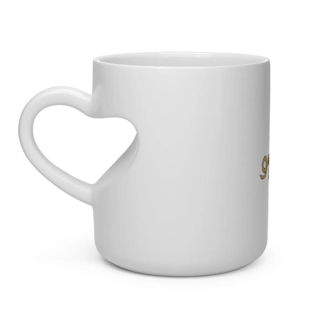 LB Heart Shape Mug