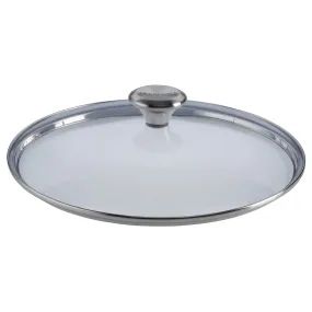 Le Creuset 12'' Glass Lid With Stainless Steel Knob