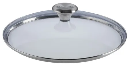 Le Creuset Toughened Nonstick PRO Glass Lid with Stainless Steel Knob, 10-Inches