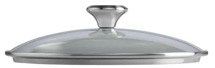 Le Creuset Toughened Nonstick PRO Glass Lid with Stainless Steel Knob, 10-Inches