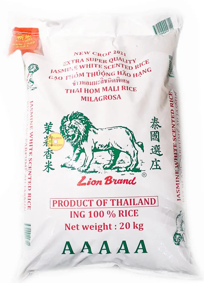 Lion Jasmine Rice 2023 20kg