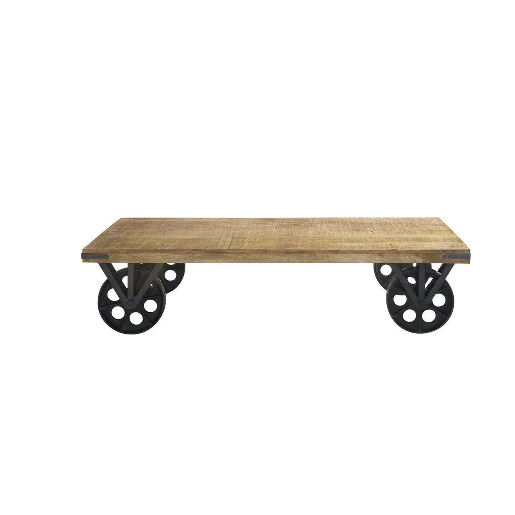 Lycia Coffee Table With Wheels