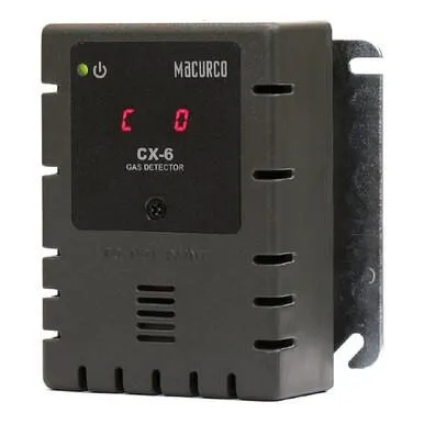 Macurco Dual CO/NO2 Fixed Gas Detector Controller Transducer