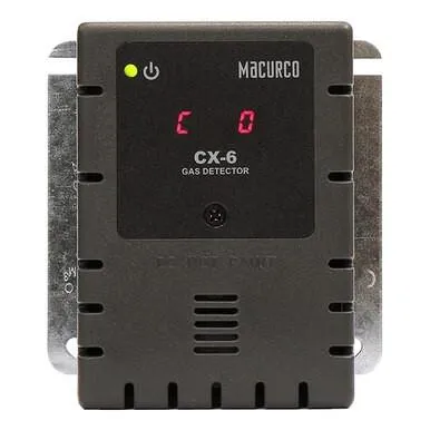 Macurco Dual CO/NO2 Fixed Gas Detector Controller Transducer