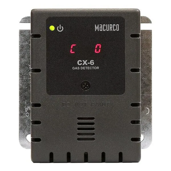 Macurco Dual CO/NO2 Fixed Gas Detector Controller Transducer