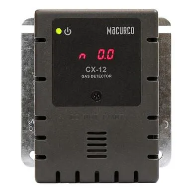 Macurco Dual CO/NO2 Fixed Gas Detector Controller Transducer