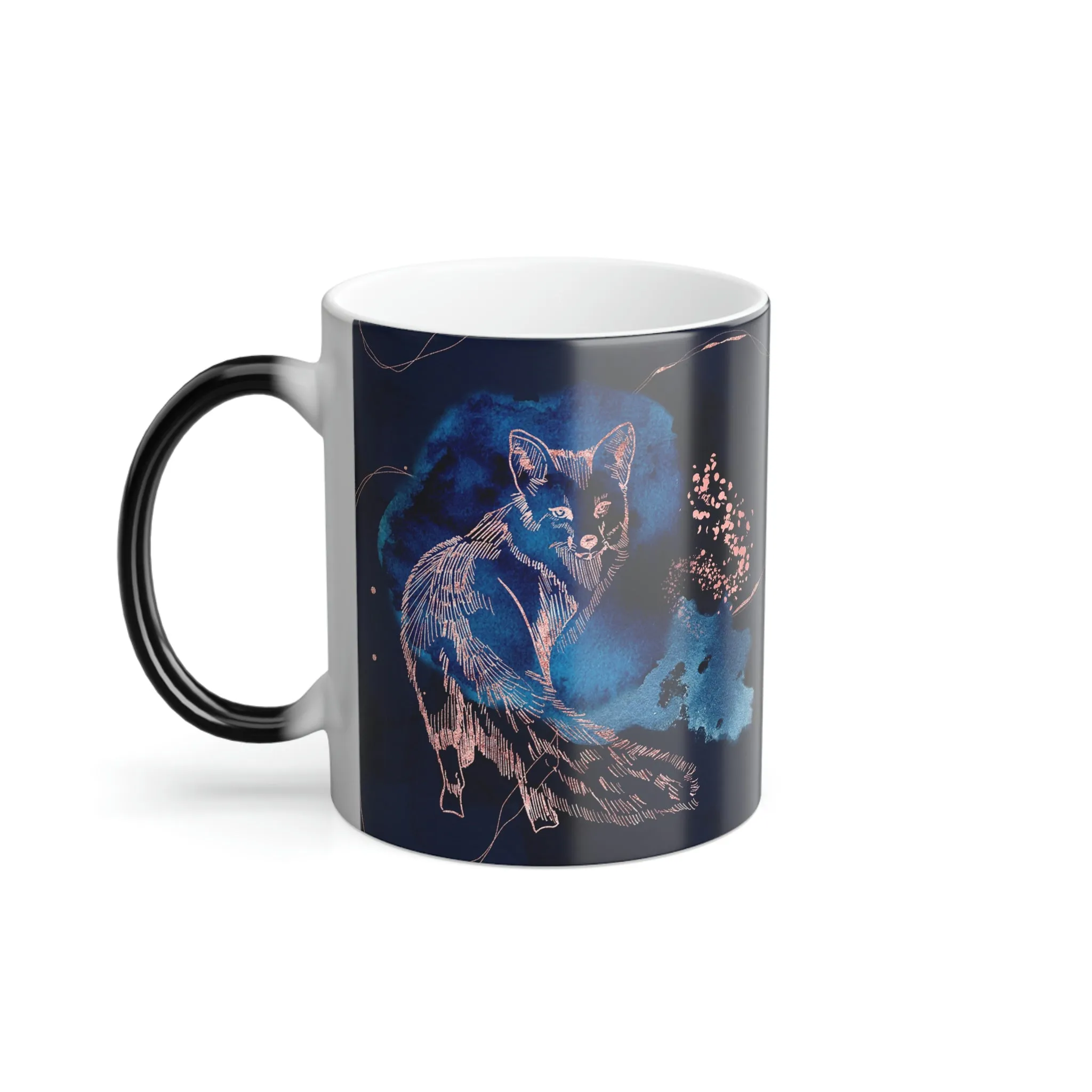 Midnight fox 11oz Color Morphing Mug