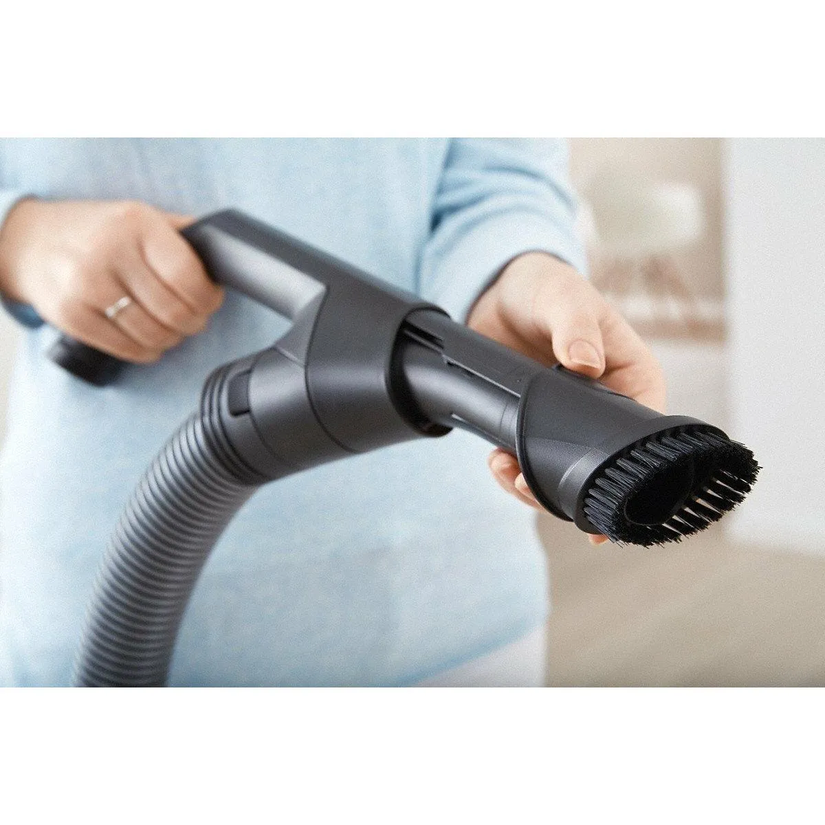 Miele Blizzard CX1 Excellence PowerLine Bagless Cylinder Vacuum Cleaner - Grey | CX1BLIZZEXC