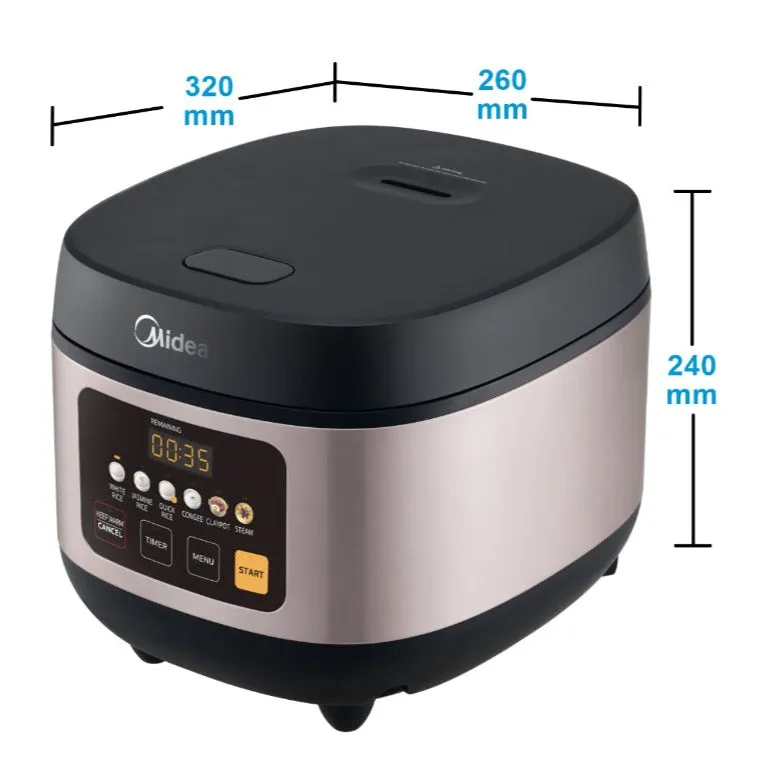 MRD180B1ADRH 1.8L DIGITAL RICE COOKER