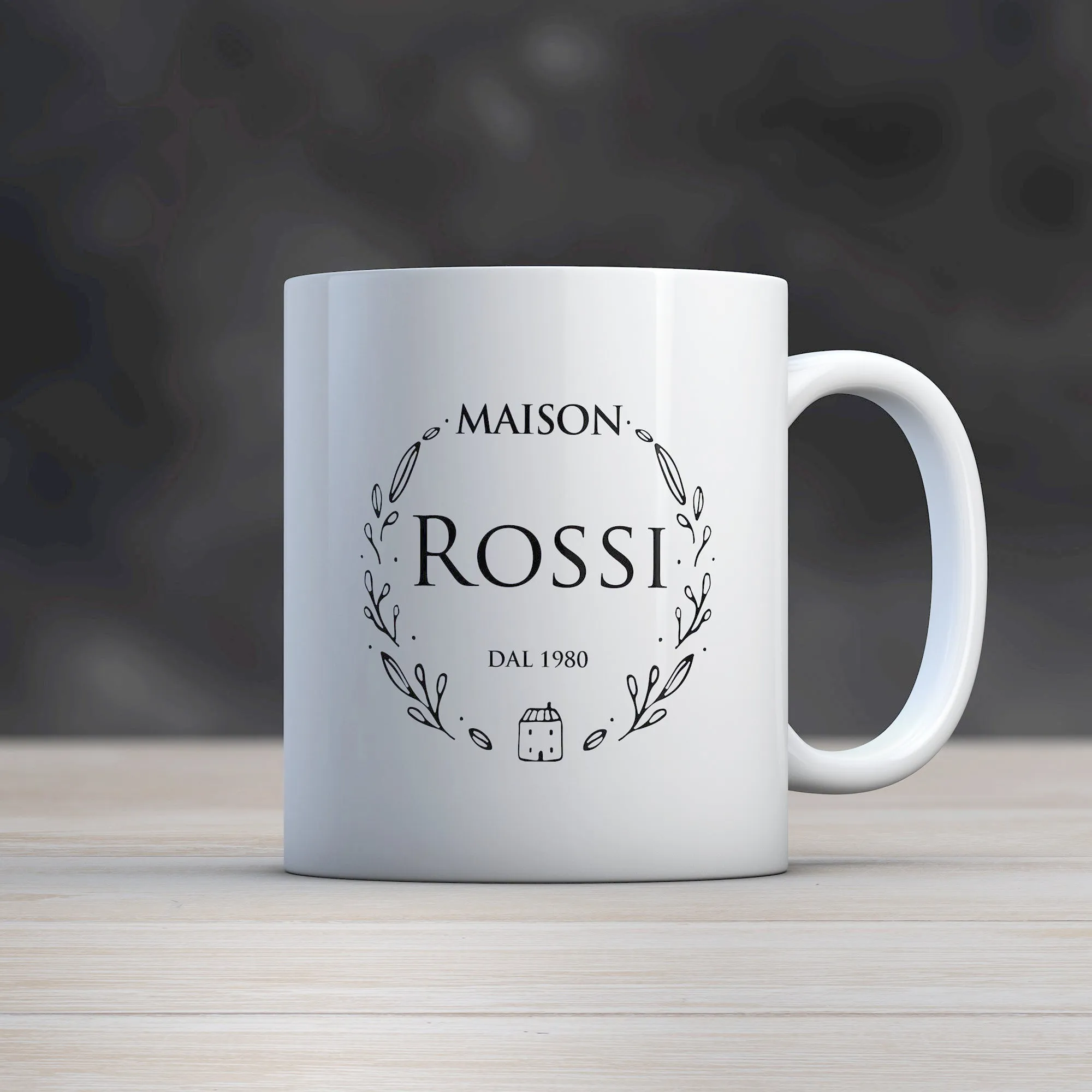 Mug Personalizzata "Cognome"