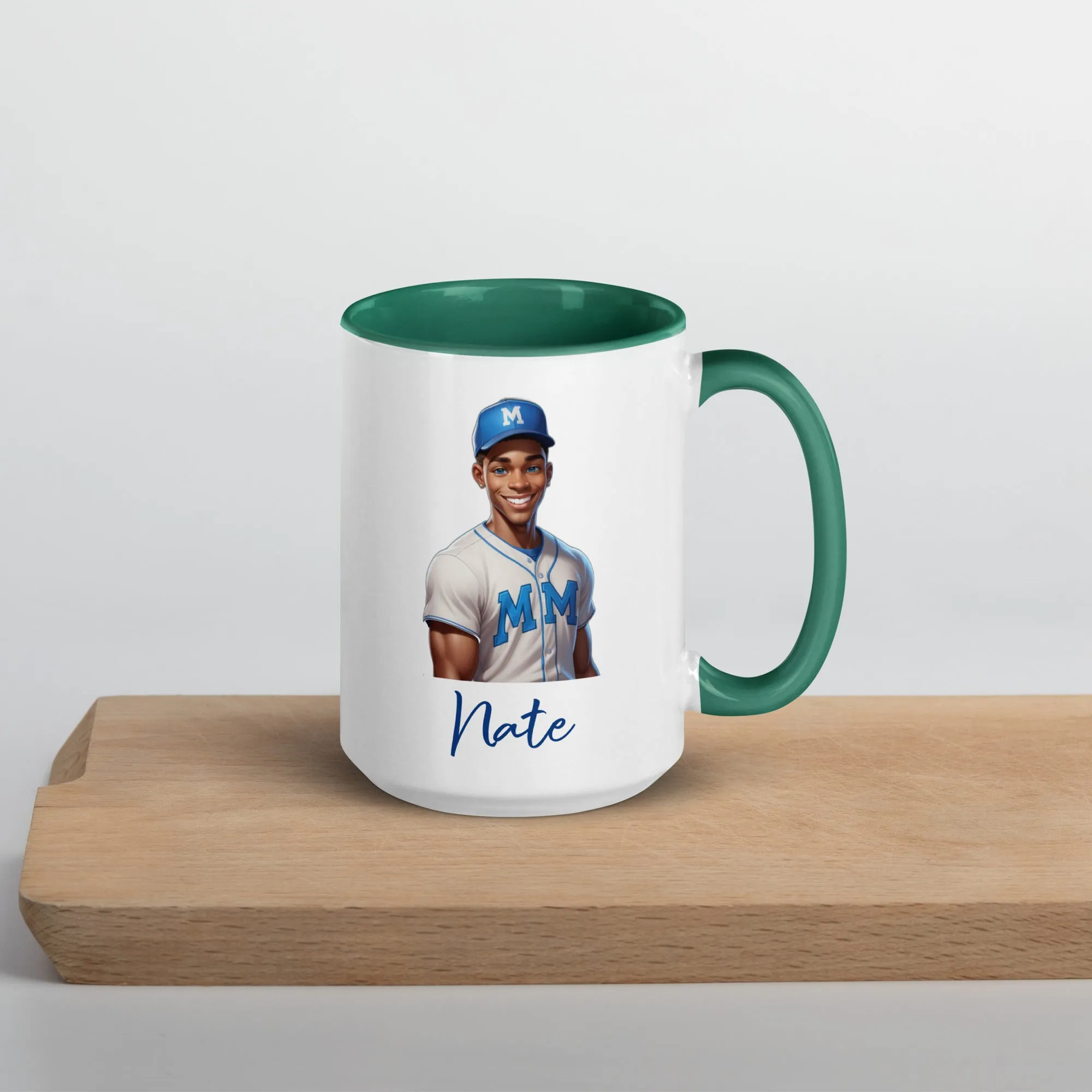 Mug with Color Inside: The Nate