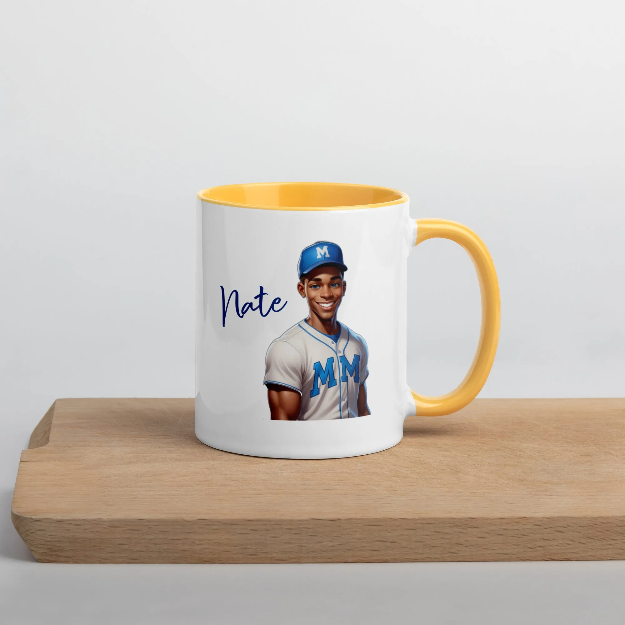 Mug with Color Inside: The Nate