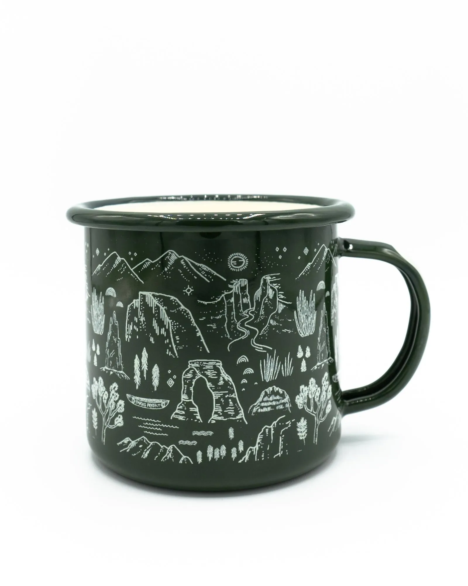 National Parks Iconic Enamel Mug