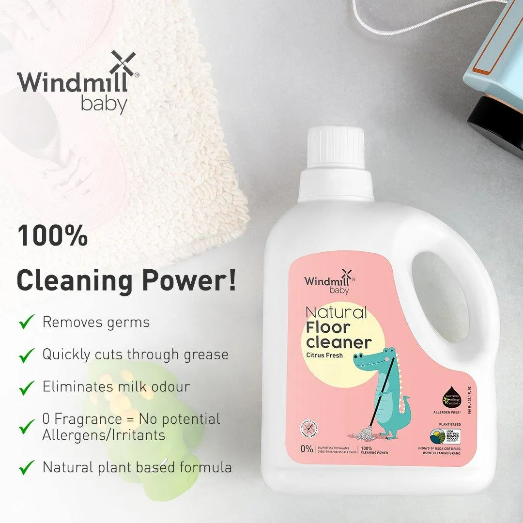 Natural Floor Cleaner Citrus Fresh Fragrance